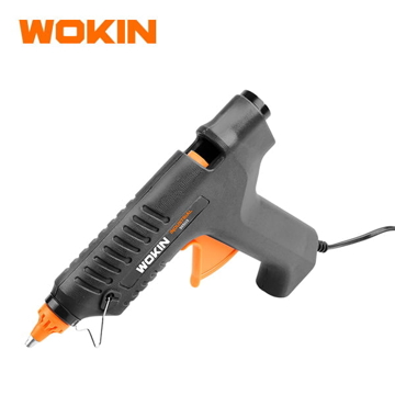 სილიკონის თოფი Wokin 555115, 15W(80W) Glue Gun, Black/Orange