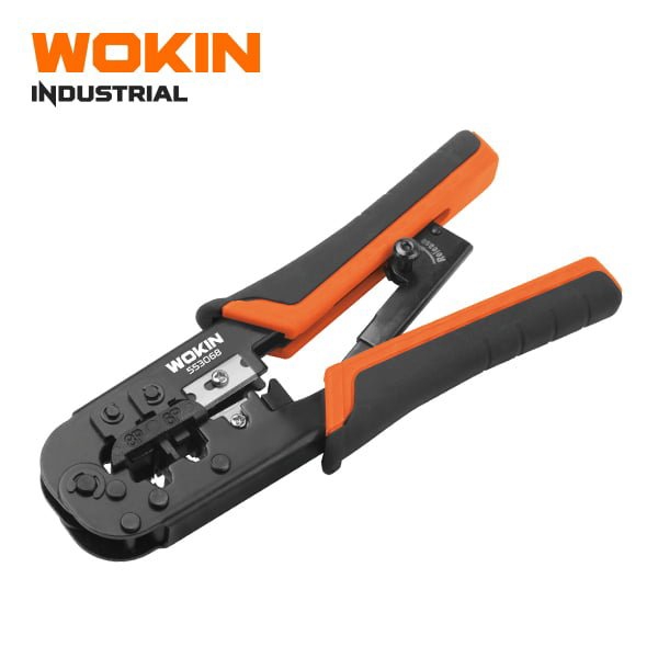 Wokin 553068, Crimping Tool, (INDUSTRIAL) Black/Orange