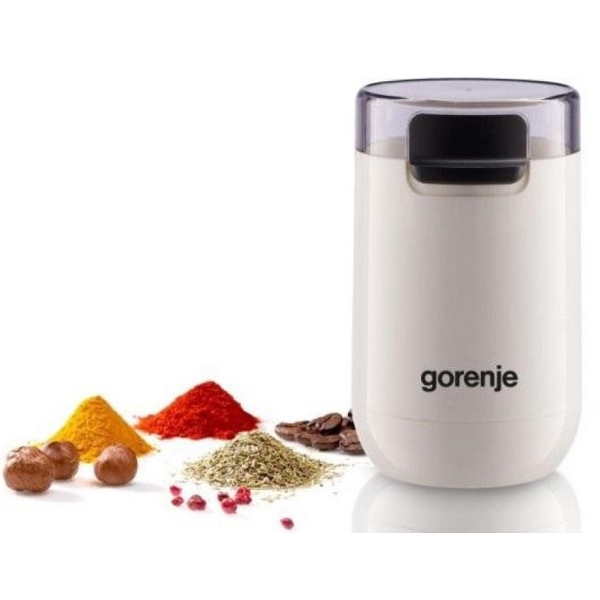 ყავის საფქვევი Gorenje SMK150SW, Electric Coffee Grinder, White