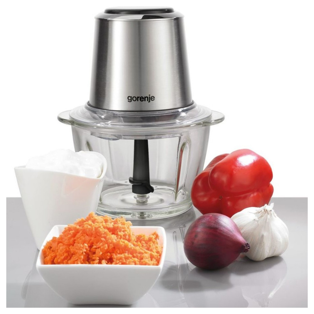 Gorenje S450XE, 450W, 1.25L, Chopper, Silver