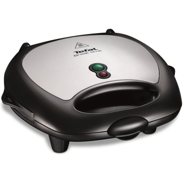 სენდვიჩის აპარატი Tefal SW614831, 700W, Sandwich Maker, Black/Silver