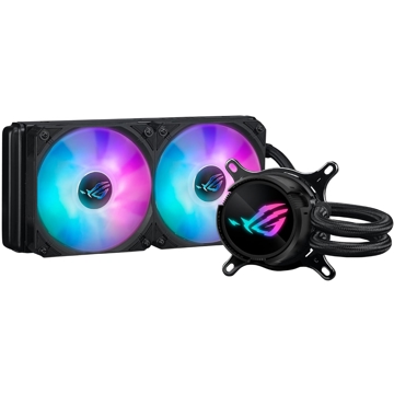 Asus ROG Strix LC III 240 ARGB, ARGB, 120mm, 2200RPM, Liquid Cooling, Black