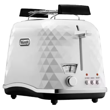 ტოსტერი DeLonghi CTJ2103.W, 900W, Toaster, White