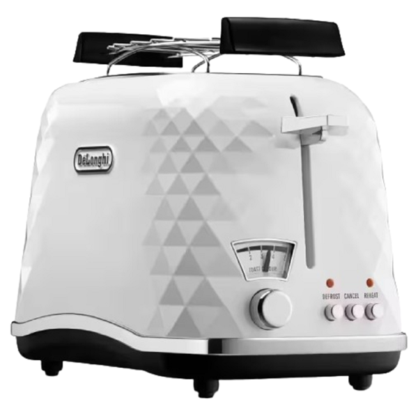 ტოსტერი DeLonghi CTJ2103.W, 900W, Toaster, White