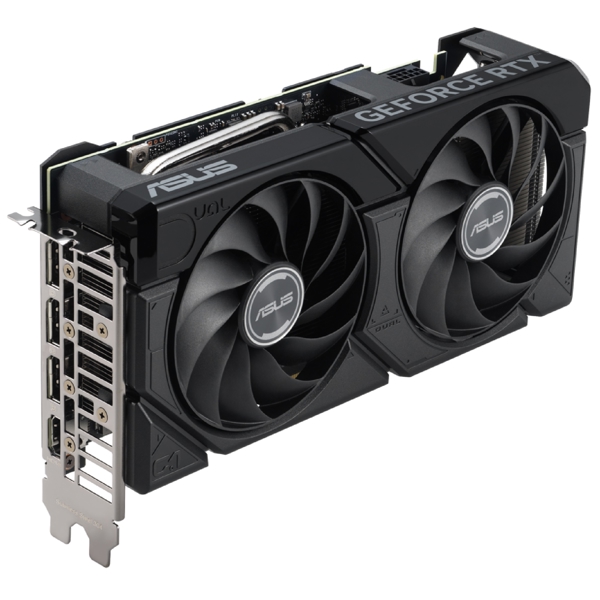 ვიდეო დაფა Asus Dual GeForce RTX 4070 SUPER EVO OC, Gaming RTX4070, 12GB, 192-Bit, HDMI, DP, Black