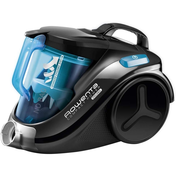 მტვერსასრუტი Rowenta RO3731EA, 750W, 1.5L, Vacuum Cleaner, Black/Blue