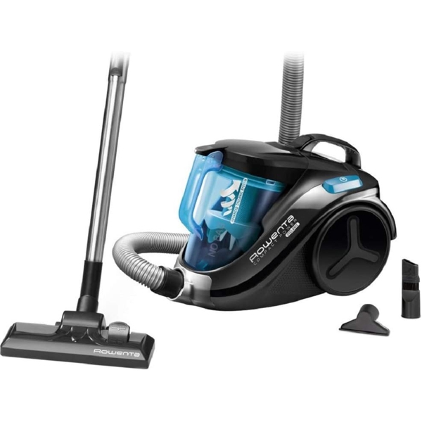 მტვერსასრუტი Rowenta RO3731EA, 750W, 1.5L, Vacuum Cleaner, Black/Blue