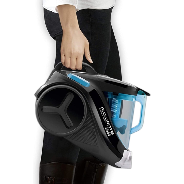 მტვერსასრუტი Rowenta RO3731EA, 750W, 1.5L, Vacuum Cleaner, Black/Blue