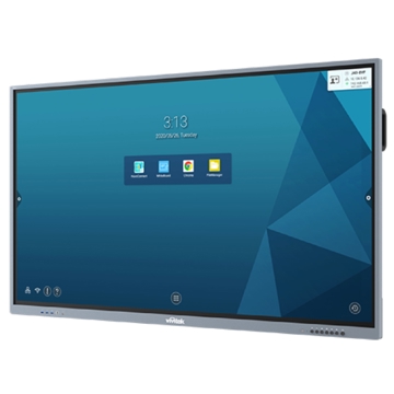 Vivitek Novo Touch BK752i, 75”, Android v13.0, RAM 4GB, 32GB, Smart Board, Silver