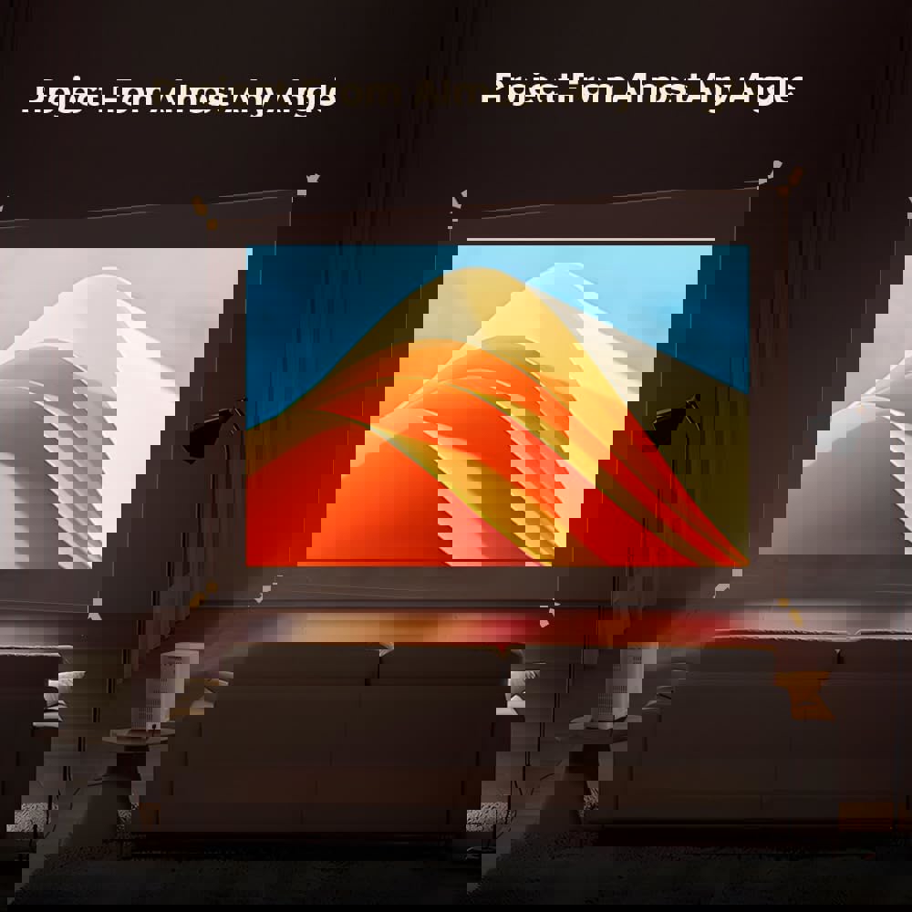 პროექტორი Byintek X15, Smart LCD Projector, HD 1280x720, 250lm, White