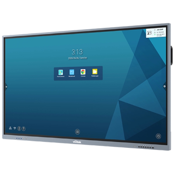 Vivitek Novo Touch BK862i, 86", Android v13.0, RAM 4GB, 32GB, Smart Board, Silver