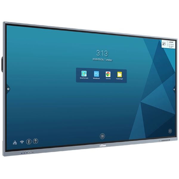 Vivitek Novo Touch BK862i, 86", Android v13.0, RAM 4GB, 32GB, Smart Board, Silver