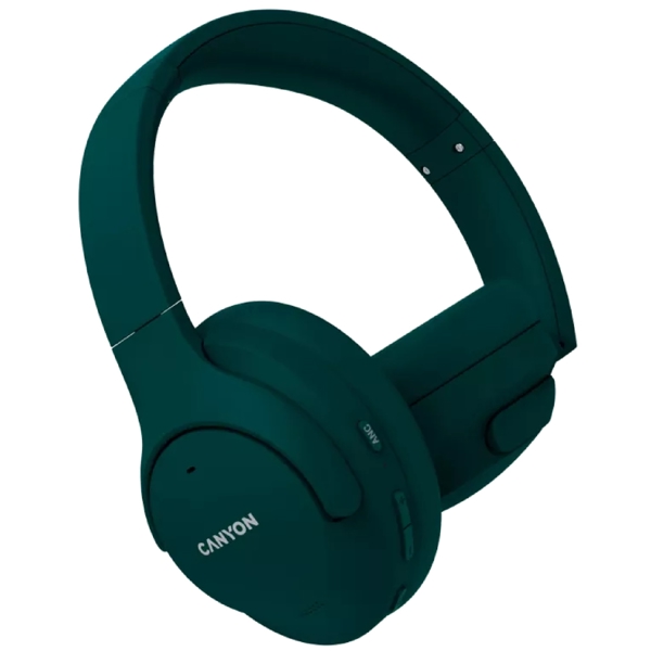 ყურსასმენი Canyon CNS-CBTHS10GN, Headset, Wireless, Bluetooth, 3.5mm, Green