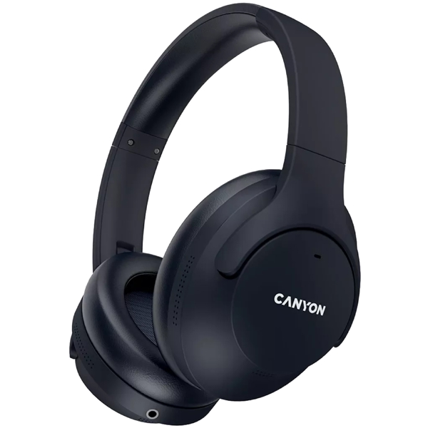 ყურსასმენი Canyon CNS-CBTHS10BK, Headset, Wireless, Bluetooth, 3.5mm, Black