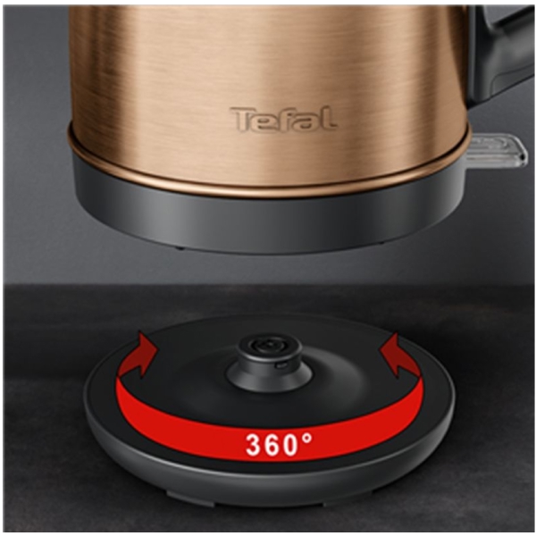 Tefal KO280G10, 2400W, 1.7L, Electric Kettle, Gold