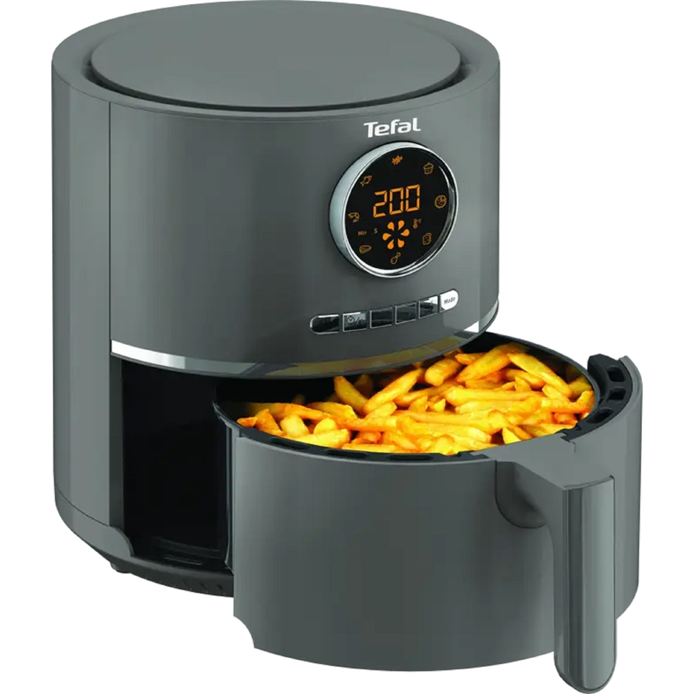 აეროგრილი Tefal EY111B15, 1400W, 4.2L, Air Fryer, Dark Grey