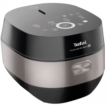 მულტსახარში Tefal RK908A34, 5L, Multifunction Cooker, Black/Silver