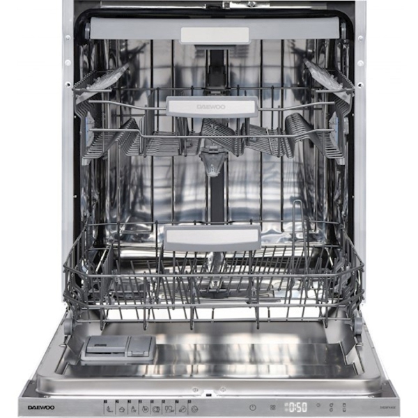 Daewoo DI528SX4GE, A++, Built-in Dishwasher, White