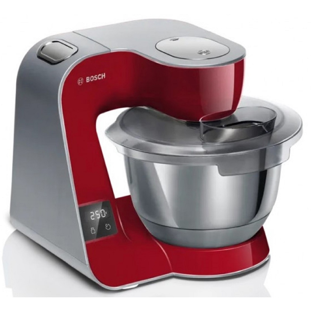 Bosch MUM5X720, 1000W, 3.9L, Food Processor, Red