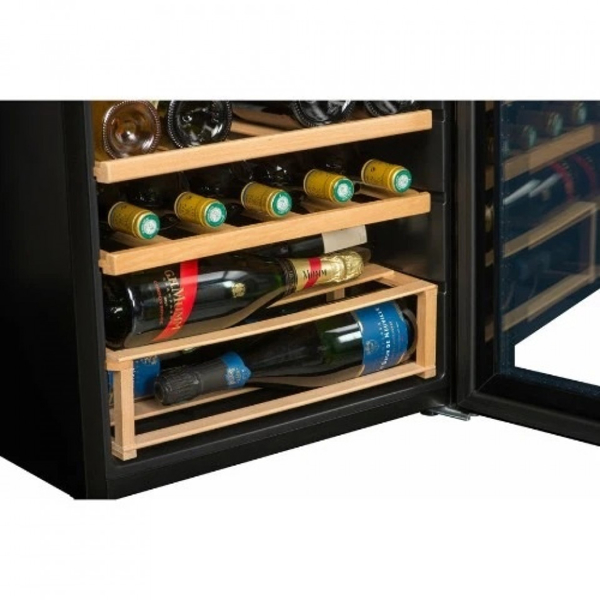 La Sommelière SLS33DZ, G, Wine Refrigerator, Black