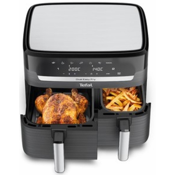 აეროგრილი Tefal EY905B40, 2700W, 8.3L, Air Fryer, Black/Silver