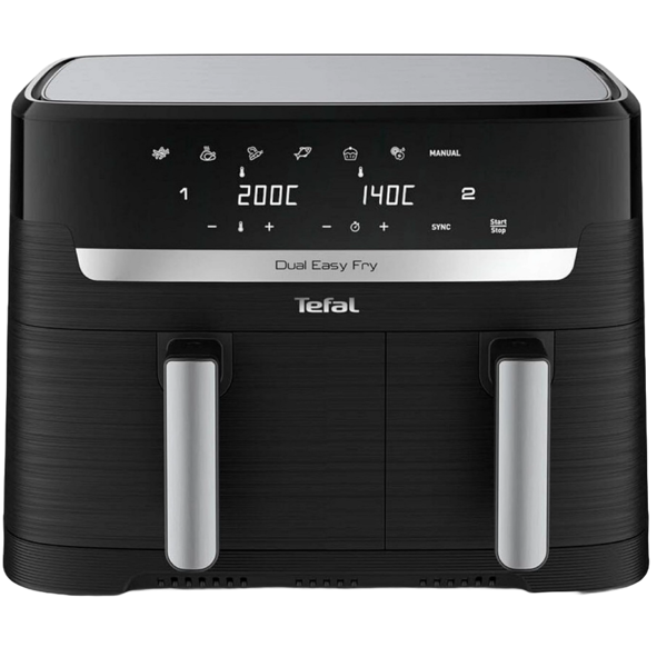 აეროგრილი Tefal EY905B40, 2700W, 8.3L, Air Fryer, Black/Silver