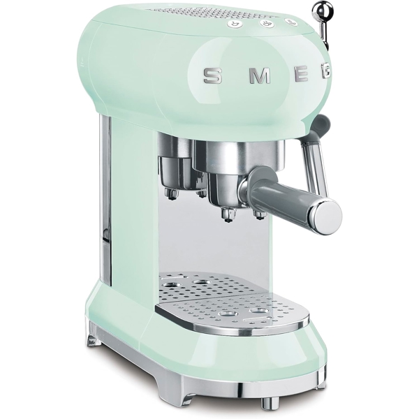 ყავის აპარატი Smeg ECF01PGEU, 1350W, 1L, Coffee Machine, Green