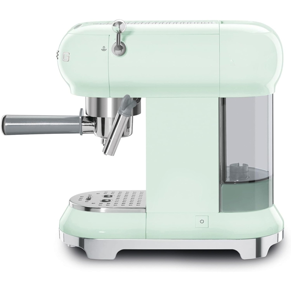 ყავის აპარატი Smeg ECF01PGEU, 1350W, 1L, Coffee Machine, Green