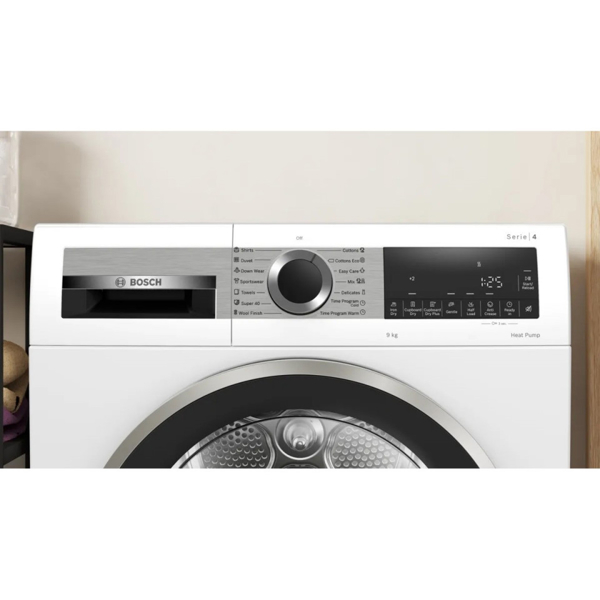 სარეცხის საშრობი მანქანა Bosch WQG1420AME, 9Kg, A++, Washing Dryer, White