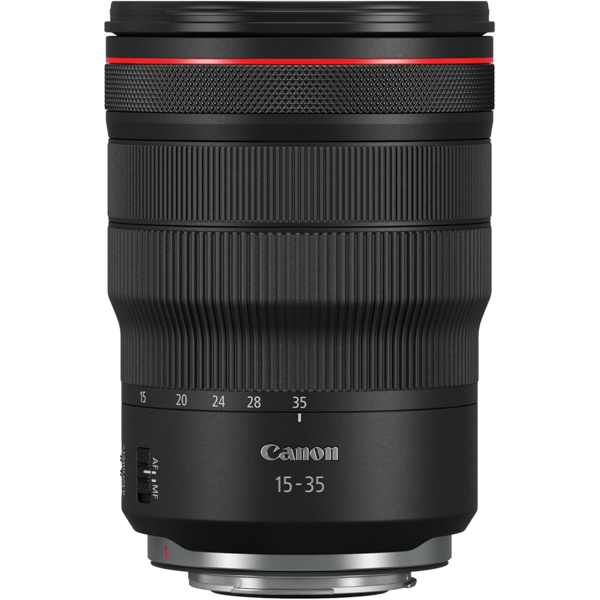 ფოტოაპარატის ლინზა Canon 3682C005AA, RF 15-35MM F2.8 L IS USM EU26, Black