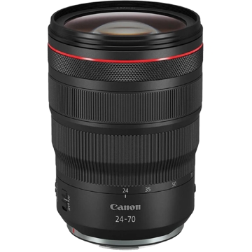 Canon 3680C005AA, RF 24-70mm f/2.8L IS USM, Black