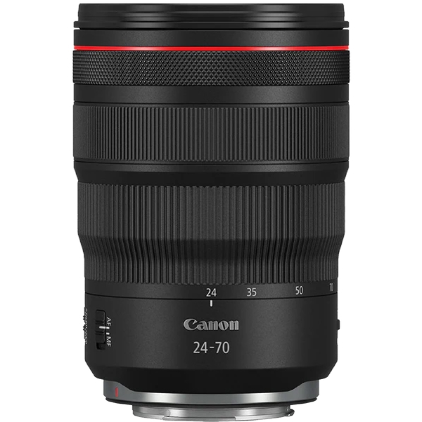 ფოტოაპარატის ლინზა Canon 3680C005AA, RF 24-70mm f/2.8L IS USM, Black