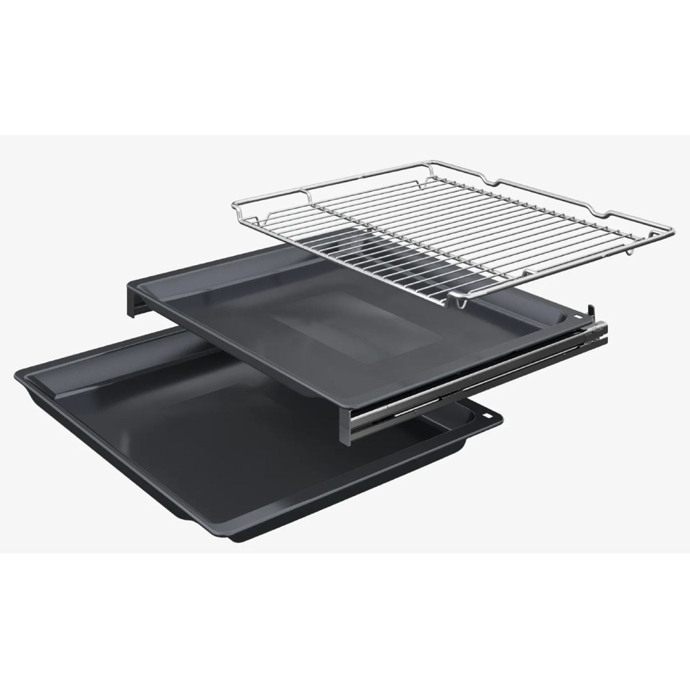 Bosch HBG974LB1, 71L, 3600W, Built-In Electric Oven, Black