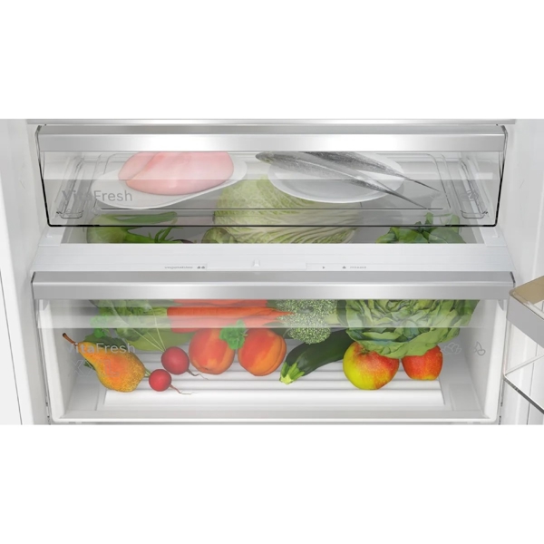 ჩასაშენებელი მაცივარი Bosch KBN96ADD0, D, 382L, 33Db, No Frost, Built-in Refrigerator, White