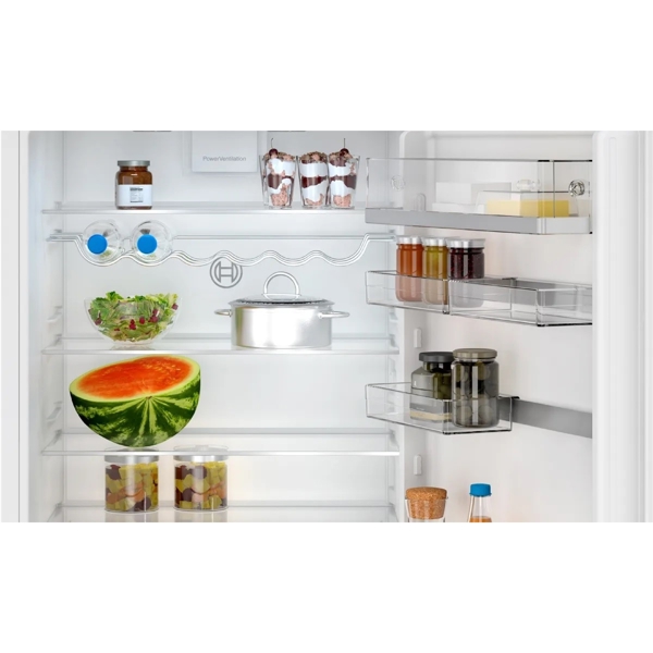 ჩასაშენებელი მაცივარი Bosch KBN96ADD0, D, 382L, 33Db, No Frost, Built-in Refrigerator, White