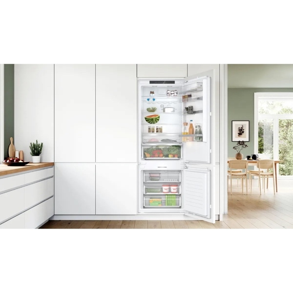 ჩასაშენებელი მაცივარი Bosch KBN96ADD0, D, 382L, 33Db, No Frost, Built-in Refrigerator, White