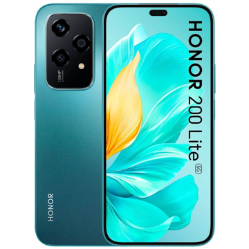 Honor 200 LITE, 8GB, 256GB, Dual Sim, 5G, NFC, Cyan Lake