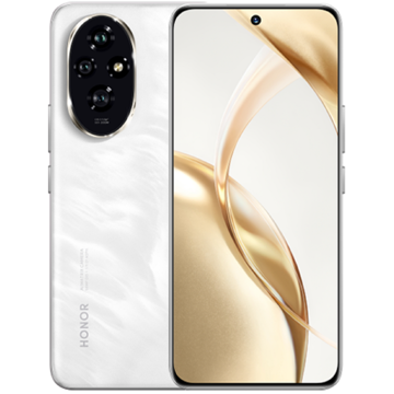 მობილური ტელეფონი Honor 200, 8GB, 256GB, Dual Sim + eSIM, 5G, NFC, Moonlight White