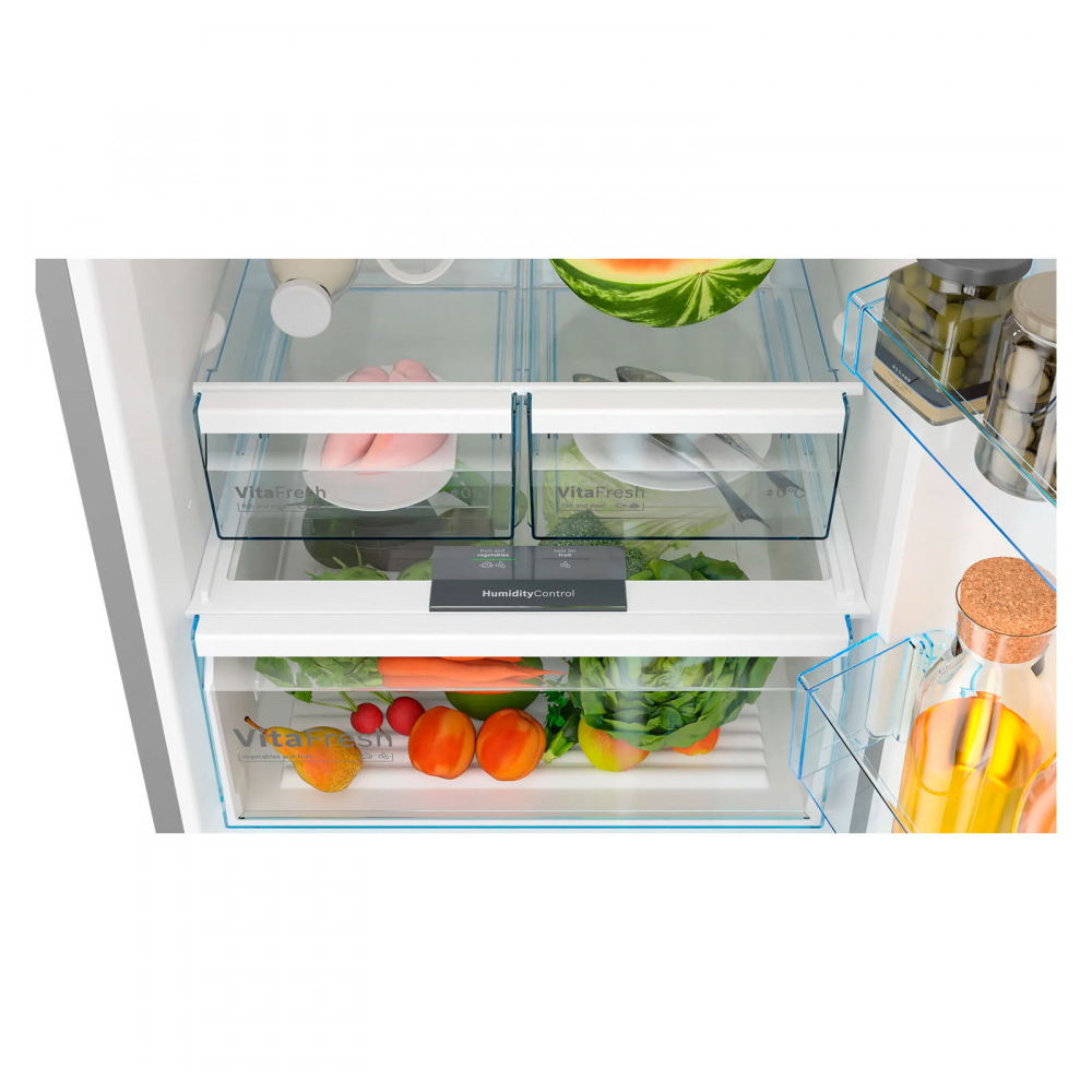 მაცივარი Bosch KGN55VL21U, 530L, A++, Refrigerator, Stainless Steel