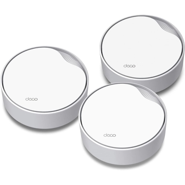 TP-Link Deco DECO X50-POE(3-PACK) AX3000, 2402 Mbps, Whole Home Mesh Wi-Fi System, White