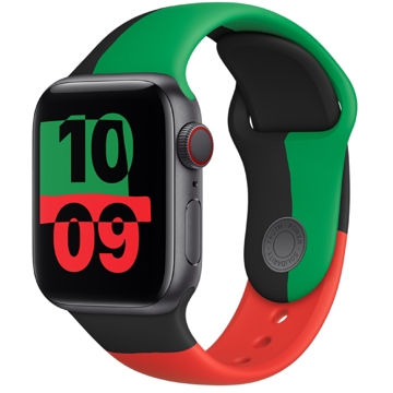 სმარტ საათის სამაჯური Apple MUQ63ZM/A, 38/40/41, Apple Watch Strap, Black