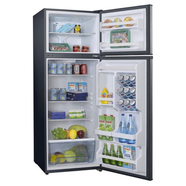 მაცივარი Galanz BCD-340WFEV-53H, 334L, A+, NO Frost, Refrigerator, Silver