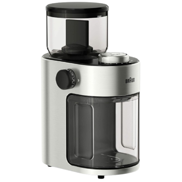 Braun KG7070, Electric Coffee Grinder, Black/Silver