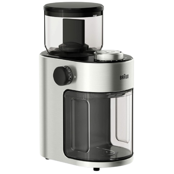 ყავის საფქვავი Braun KG7070, Electric Coffee Grinder, Black/Silver