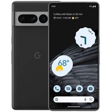 მობილური ტელეფონი Google Pixel 7 Pro, 12GB, 128GB, Sim + eSIM, 5G, NFC, Obsidian