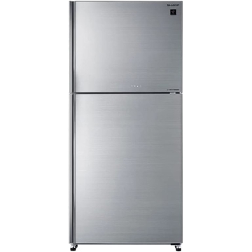 მაცივარი Sharp SJ-GV63G-SL, 480L, A, No Frost, Refrigerator, Silver Glas