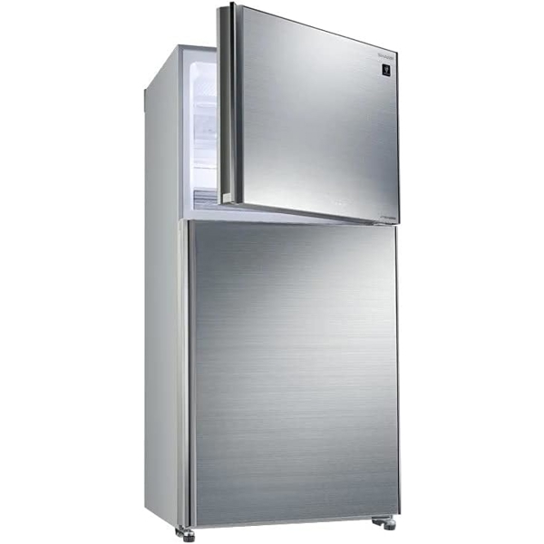 მაცივარი Sharp SJ-GV63G-SL, 480L, A, No Frost, Refrigerator, Silver Glas