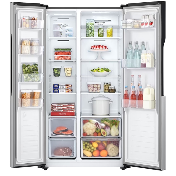 მაცივარი LG GRFB587PQAM.AHSQMEA, 509L, No Frost, Refrigerator, Silver