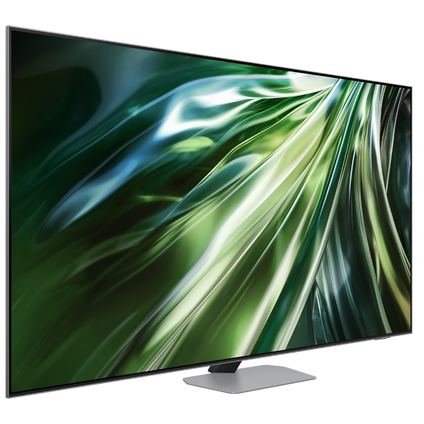 ტელევიზორი Samsung QE55QN90DAUXRU, 55", 4K UHD, Smart TV, USB, HDMI, LAN, BT, WIFI, Eclipse Silver