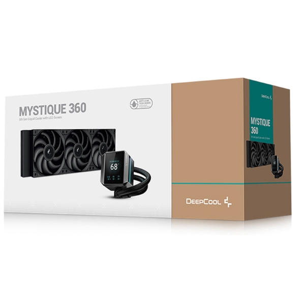 თხევადი გაგრილება Deepcool MYSTIQUE 360, 120mm, 2150RPM, Liquid Cooling, Black